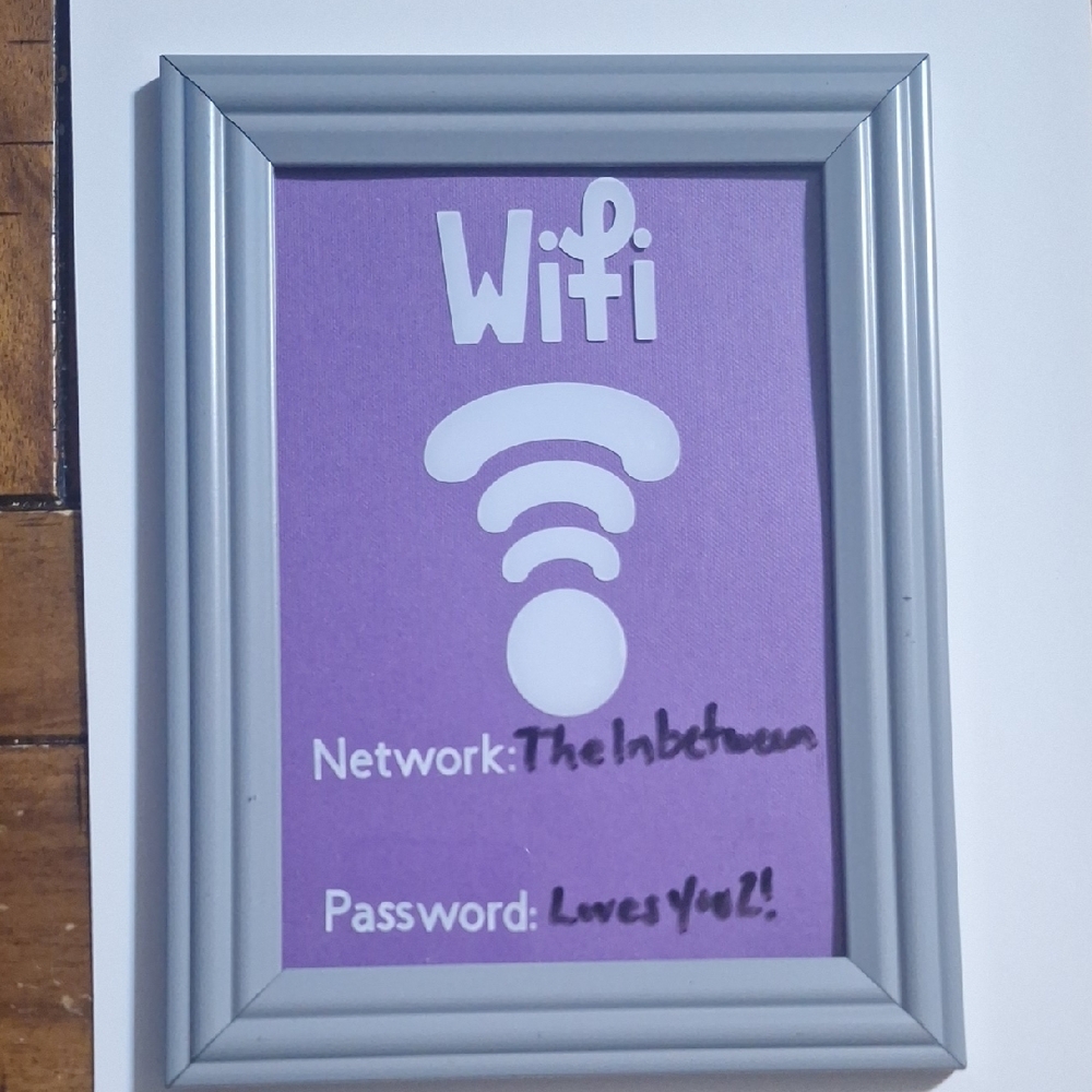 Wifi Design Frame 5x7 Cuatom Made - Picture 2 of 6